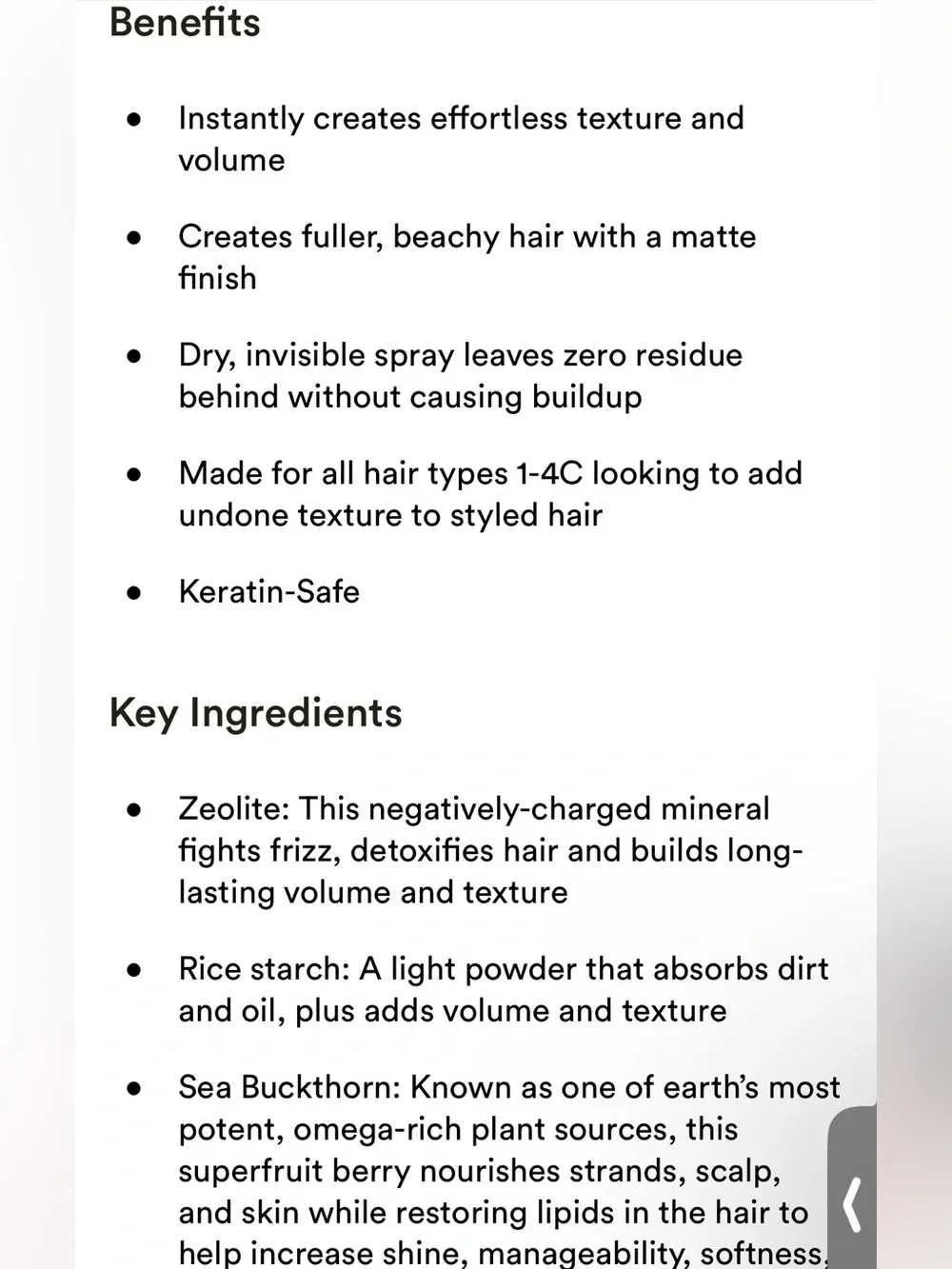 amika un.done Texture Spray 2.5oz